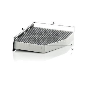 Фильтр салона MANN-FILTER CUK 2939/1